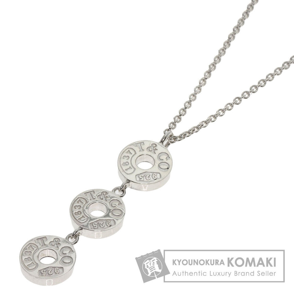 Tiffany Triple Circle Necklace Silver